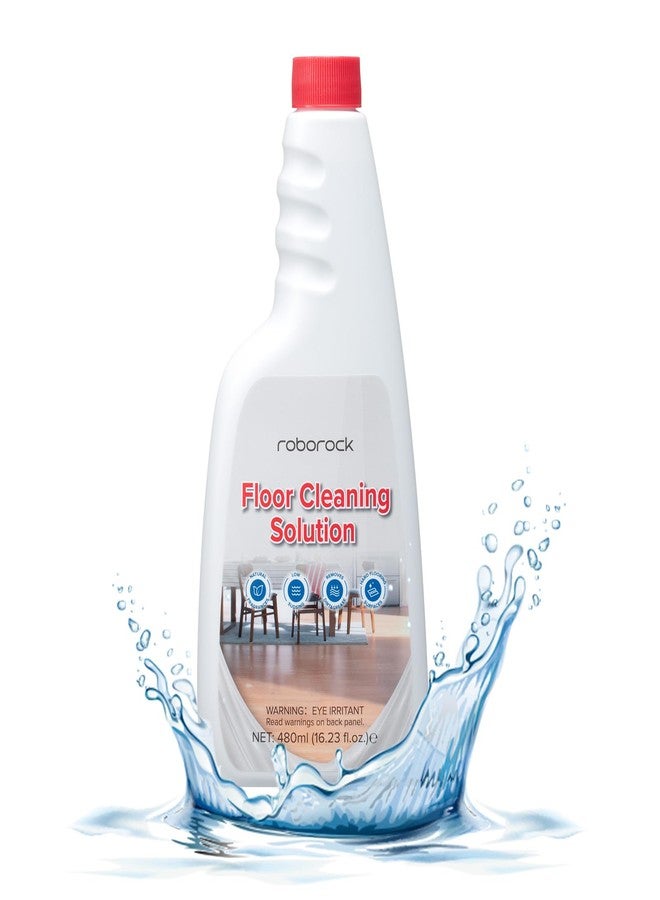 roborock Official Floor Cleaning Solution, Floor Cleaner for Hardwood Tile Hardfloor, Compatible Robot Vacuums with Mopping and Wet Dry Vacuum, 16.2 FL OZ, Dilution Ratio 1:200 - Image 1